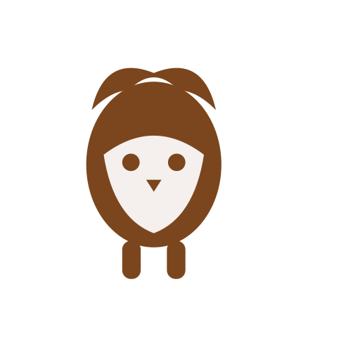 フクロウのアイコン